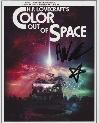 RICHARD STANLEY SIGNED COLOR OUT OF SPACE 8X10 PHOTO 2