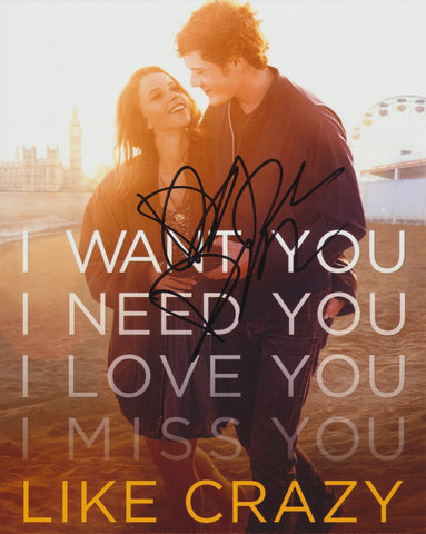 DRAKE DOREMUS SIGNED LIKE CRAZY 8X10 PHOTO