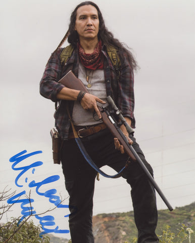 MICHAEL GREYEYES SIGNED FEAR THE WALKING DEAD 8X10 PHOTO