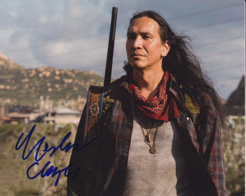 MICHAEL GREYEYES SIGNED FEAR THE WALKING DEAD 8X10 PHOTO 3