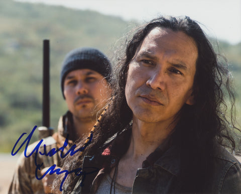 MICHAEL GREYEYES SIGNED FEAR THE WALKING DEAD 8X10 PHOTO 4
