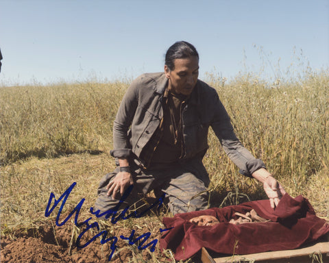 MICHAEL GREYEYES SIGNED FEAR THE WALKING DEAD 8X10 PHOTO 5