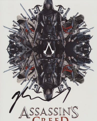 JUSTIN KURZEL SIGNED ASSASSIN'S CREED 8X10 PHOTO