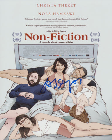 OLIVIER ASSAYAS SIGNED NON-FICTION 8X10 PHOTO