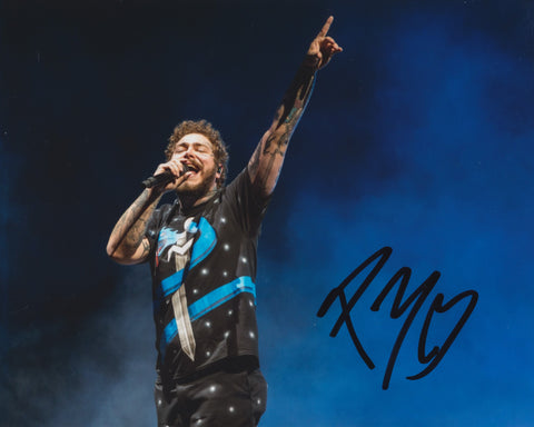 POST MALONE SIGNED 8X10 PHOTO 18