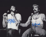 CHEECH AND CHONG SIGNED 8X10 PHOTO 3