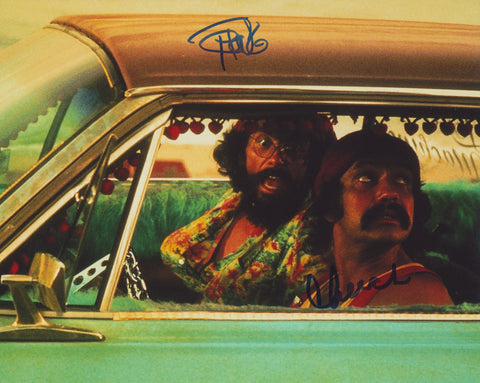 CHEECH AND CHONG SIGNED 8X10 PHOTO 5