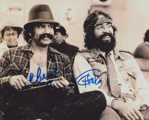 CHEECH AND CHONG SIGNED 8X10 PHOTO 9