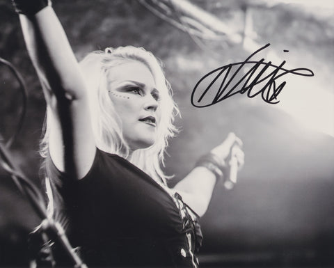 NOORA LOUHIMO SIGNED BATTLE BEAST 8X10 PHOTO 4