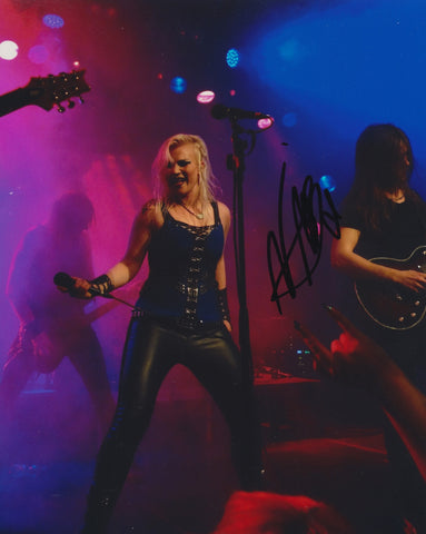 NOORA LOUHIMO SIGNED BATTLE BEAST 8X10 PHOTO 6