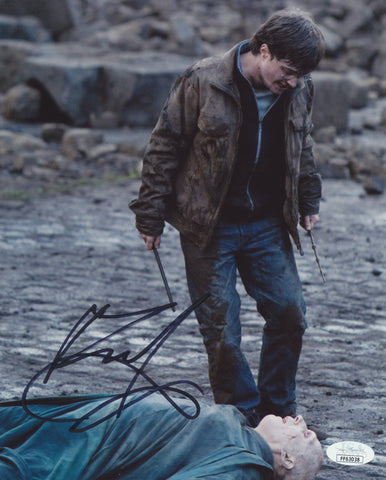 DANIEL RADCLIFFE SIGNED HARRY POTTER 8X10 PHOTO JSA 3