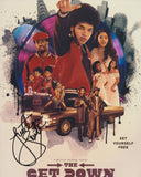 JUSTICE SMITH SIGNED THE GET DOWN 8X10 PHOTO