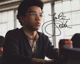JUSTICE SMITH SIGNED JURASSIC WORLD: FALLEN KINGDOM 8X10 PHOTO 5