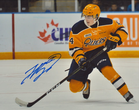 JAMIE DRYSDALE SIGNED ERIE OTTERS 8X10 PHOTO