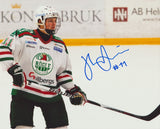 HAMPUS LINDHOLM SIGNED ROGLE BK 8X10 PHOTO