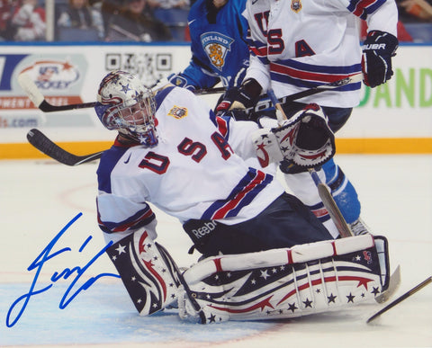 JACK CAMPBELL SIGNED TEAM USA 8X10 PHOTO