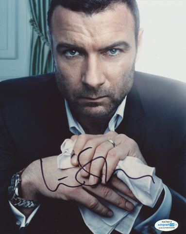 LIEV SCHREIBER SIGNED RAY DONOVAN 8X10 PHOTO ACOA