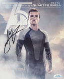 JOSH HUTCHERSON SIGNED THE HUNGER GAMES 8X10 PHOTO ACOA