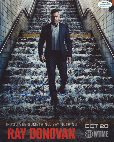 LIEV SCHREIBER SIGNED RAY DONOVAN 8X10 PHOTO ACOA 2