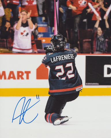 ALEXIS LAFRENIERE SIGNED TEAM CANADA 8X10 PHOTO 2