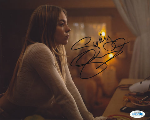 SYDNEY SWEENEY SIGNED EUPHORIA 8X10 PHOTO ACOA 3