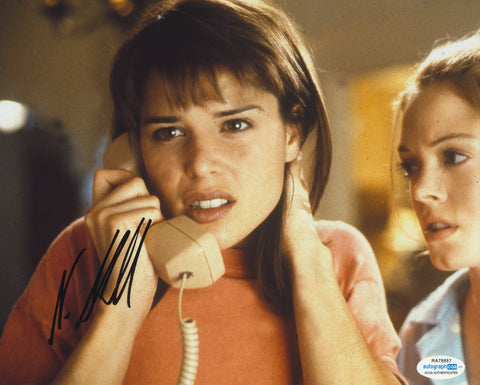 NEVE CAMPBELL SIGNED SCREAM 8X10 PHOTO ACOA 4