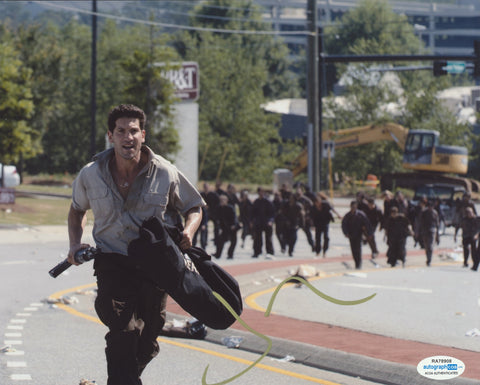 JON BERNTHAL SIGNED THE WALKING DEAD 8X10 PHOTO ACOA