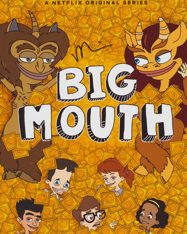 FRED ARMISEN SIGNED BIG MOUTH 8X10 PHOTO 2