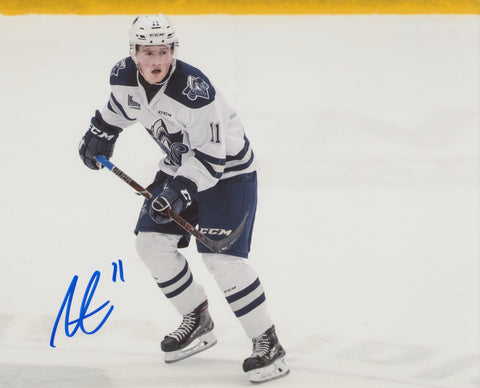 ALEXIS LAFRENIERE SIGNED RIMOUSKI OCEANIC 8X10 PHOTO 2