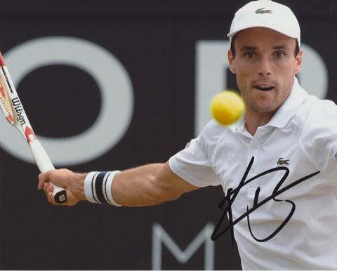 ROBERTO BAUTISTA AGUT SIGNED ATP TENNIS 8X10 PHOTO