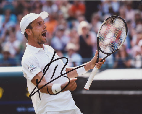 ROBERTO BAUTISTA AGUT SIGNED ATP TENNIS 8X10 PHOTO 2