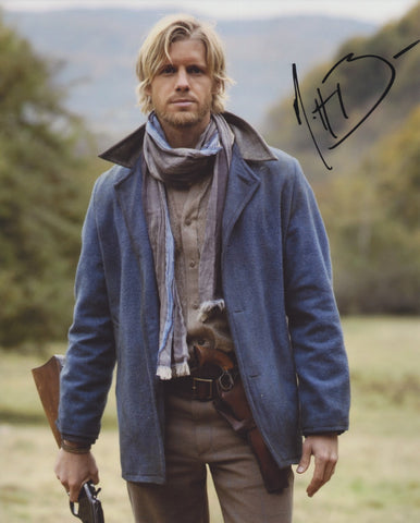 MATT BARR SIGNED SLEEPY HOLLOW 8X10 PHOTO 4