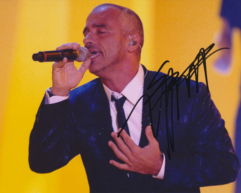 EROS RAMAZZOTTI SIGNED 8X10 PHOTO 2