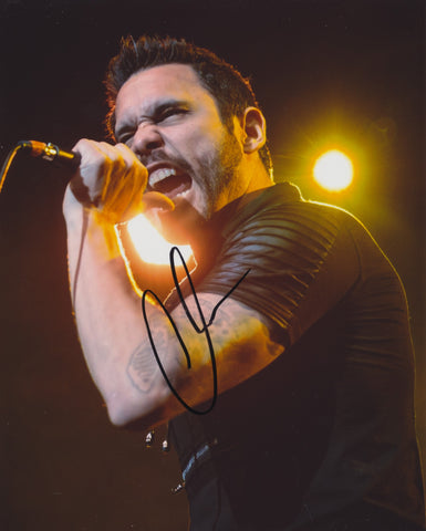 CHRIS TAYLOR BROWN SIGNED TRAPT 8X10 PHOTO 3