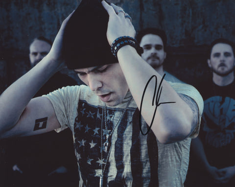 CHRIS TAYLOR BROWN SIGNED TRAPT 8X10 PHOTO 5