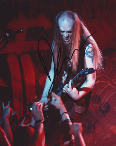 DEVIN TOWNSEND SIGNED 8X10 PHOTO 4