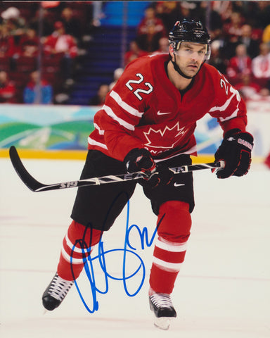 DAN BOYLE SIGNED TEAM CANADA 8X10 PHOTO 2