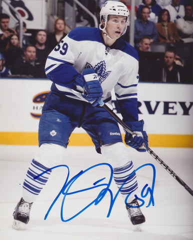 KEITH AULIE SIGNED TORONTO MAPLE LEAFS 8X10 PHOTO 3