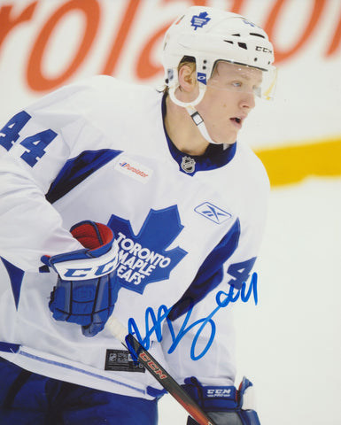 MORGAN REILLY SIGNED TORONTO MAPLE LEAFS 8X10 PHOTO 3