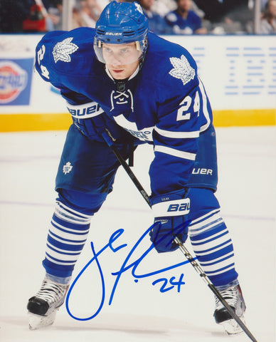 JOHN MICHAEL LILES SIGNED TORONTO MAPLE LEAFS 8X10 PHOTO 2