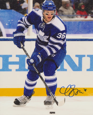 CARL GUNNARSSON SIGNED TORONTO MAPLE LEAFS 8X10 PHOTO 3