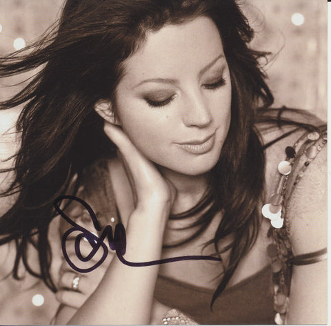 SARAH MCLACHLAN SIGNED LIVE ACOUSTIC CD COVER