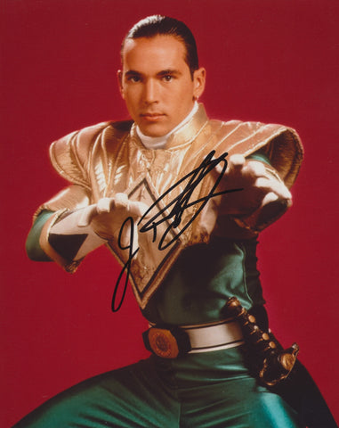 JASON DAVID FRANK SIGNED POWER RANGERS 8X10 PHOTO 5