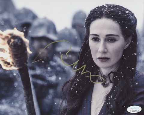 CARICE VAN HOUTEN SIGNED GAME OF THRONES 8X10 PHOTO JSA