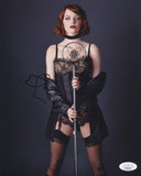 EMMA STONE SIGNED 8X10 PHOTO JSA 2