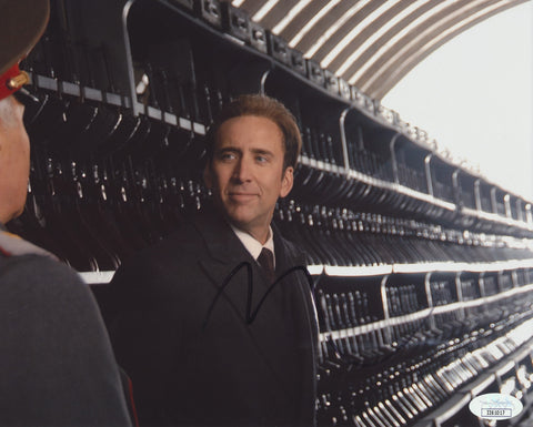 NICOLAS CAGE SIGNED LORD OF WAR 8X10 PHOTO JSA