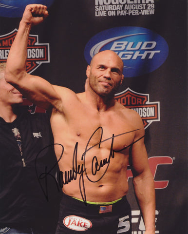 RANDY COUTURE SIGNED UFC 8X10 PHOTO