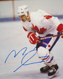 MICHEL GOULET SIGNED TEAM CANADA 8X10 PHOTO