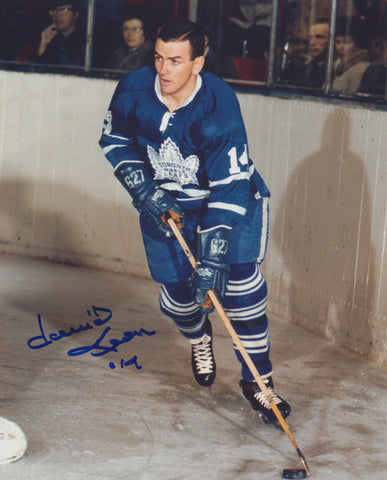 DAVE KEON SIGNED TORONTO MAPLE LEAFS 8X10 PHOTO 5