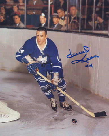 DAVE KEON SIGNED TORONTO MAPLE LEAFS 8X10 PHOTO 6